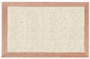 Aarco Clear Lacquer Finish Red Oak Frame Burlap Weave Cappuccino Vinyl Bulletin Board, 12 inch Height x 18 inch Width