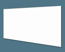 Aarco ClearVision Z-Bar Mounting 6 mm Magnetic Glass Markerboard, 48 inch Height x 60 inch Width