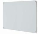 Aarco ClearVision 3 mm Magnetic Glass Markerboard, 36 inch Height x 48 inch Width