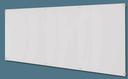 Aarco ClearVision 6 mm Magnetic Glass Markerboard, 48 inch Height x 96 inch Width