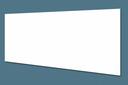 Aarco ClearVision Z-Bar Mounting 6 mm Magnetic Glass Markerboard, 48 inch Height x 120 inch Width