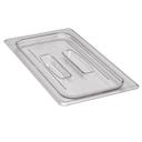 Cambro Camwear Polycarbonate Clear Third Size Food Pan Lid with Handle