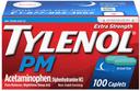 Tylenol Pm Extra Strength Caplets, 100 per unit -- 8 per case