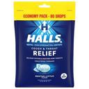 Halls Regular Menthol Lyptus Cough Drops, 80 count -- 12 per case