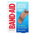 Band Aid Tough Strips Waterproof Bandage - 20 count per pack -- 20 packs per case