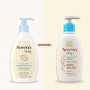 Aveeno Baby Fragrance Free Daily Moisture Lotion, 12 Fluid Ounce - 3 count per pack -- 4 packs per case