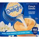 International Delight French Vanilla Liquid Creamer - 192 per pack.