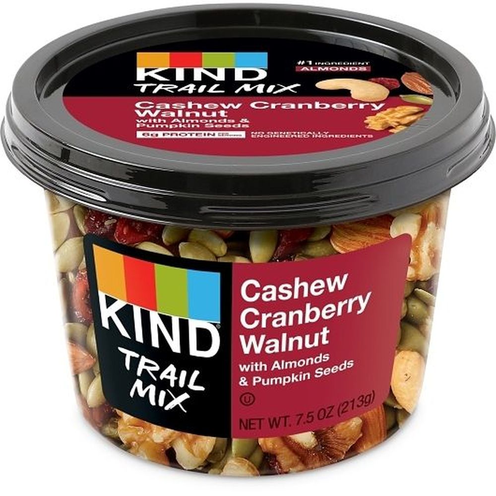 Kind Ppb Cashew Cranberry Walnut with Almond Pump Seeds, 7.5 Ounce -- 6 per case