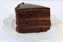 Mikes Pies BTYM 3 Layer Chocolate Cake - 10 Cut, 7.5 Pound -- 2 per case.