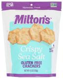 Milton's Miltons Crispy Sea Salt Cracker, 4.5 Ounce -- 6 per case.