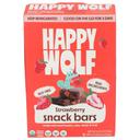 Happy Wolf 0.85 Ounce Organic Fridge Fresh Strawberry Snack Bar, 5 count -- 6 per case