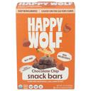 Happy Wolf 0.85 Ounce Organic Fridge Fresh Chocolate Chip Snack Bar, 5 count -- 6 per case