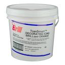 Brill Brilliant Orange Decorating Icing, 14 Pound Pail.