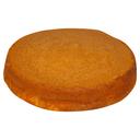 HC Brill Uniced White Layer Cake, 8 inch -- 24 per case.