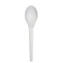 Eco-Products Plantware White Medium Weight High Heat PLA Spoon, -- 1000 per case