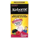 Airborne Very Berry Chewable Tablets for Immune System, 12 count - 3 per case