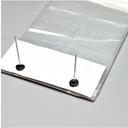 Elkay Plastics Clear 1 Mil LDPE Gusset Bag On Wicket Dispenser , 11 x 18 + 4 inch -- 1000 per case.