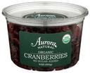 Aurora Natural Organic No Sugar Added Cranberries, 9 Ounce -- 12 per case