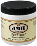 JMH Premium Reduced Sodium Beef Base, 1 Pound -- 12 per case.