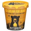 Ice Cream for Bears ButterBear Butterscotch Caramel Ice Cream, 14 Fluid Ounce -- 8 per case