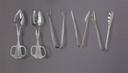World Tableware 18/8 Stainless Steel Serving Tong, 8.25 inch.