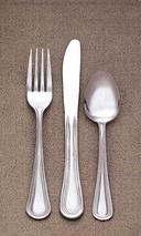 World Tableware Inc Harbour Extra Heavy Weight Solid Handle Dinner Knife -- 12 per case.
