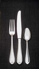 World Tableware Inc Antique Stainless Steel Cocktail Fork -- 36 per case.