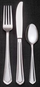 World Tableware Cortland Solid Handle Plain Blade Bread and Butter Knife, 7 inch -- 36 per case
