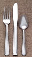 World Tableware Dominion Heavy Weight Fluted Knife -- 12 per case.