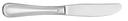 World Tableware International 18/8 Collection Geneva Stainless Steel Bread and Butter Knife -- 12 per case.