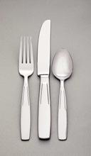 World Tableware World 18/0 Collection Quantum Stainless Steel Dessert Spoon -- 36 per case.