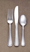 World Tableware Brandware 18/0 Collection Medium Weight Classic Rim Bouillon Spoon -- 36 per case