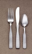 World Tableware Brandware 18/0 Collection Salem Stainless Steel Dinner Knife -- 12 per case.