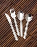 World Tableware Disposable EcoWare Stainless Steel Teaspoon, 5 3/8 inch -- 600 per case.