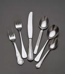 World Tableware Stainless Steel Round Bowl Soup Spoon, 7.25 inch -- 36 per case.