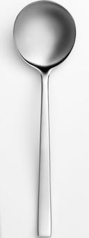 World Tableware Briossa Bouillon Spoon -- 12 per case.
