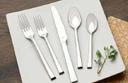 World Tableware Santorini Mirror Dessert Spoon, 7.25 inch -- 12 per case.