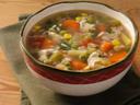 Kettle Cuisine Chicken Vegetable Soup with Rice, 4 Pound -- 4 per case