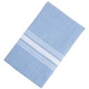 CTC Baby Blue Stripe Bistro Napkins, 12 count - 25 per case