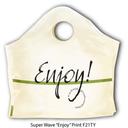 Command Packaging Plastic Enjoy Wave Carry Out Bag, 500 count