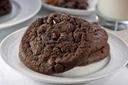 Aphrodite Divine Confections Double Chocolate Chip Cookie Dough Puck, 2.5 Ounce -- 60 per case