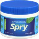 Spry Power Peppermint Mints - 240 per pack.