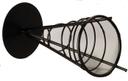 American Metalcraft Ironworks Conical French Fry Basket with 1 Cone Holder, 5 x 9 inch