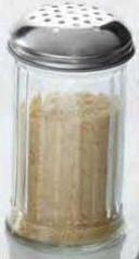 American Metalcraft Glass Complete Cheese Shaker, 12 Ounce