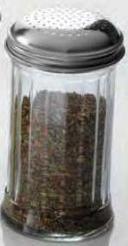 American Metalcraft Glass Complete Dredge Shaker, 12 Ounce