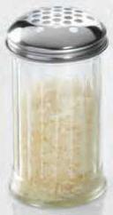 American Metalcraft Glass Cheese Shaker, 12 Ounce
