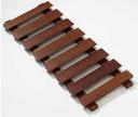 American Metalcraft Walnut Glass Rack, 14 x 35 inch