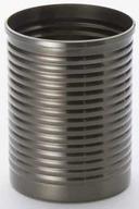 American Metalcraft Stainless Steel Black Multi Ring Fry Can, 12 Ounce