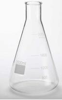 American Metalcraft Glass Clear Chemistry Flask, 68 Ounce