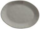 American Metalcraft Crave Collection Shadow Oval Melamine Serving Platter, 12 inch Length x 9 inch Width x 7/8 inch Height